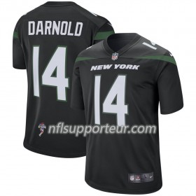 Maillot Homme New York Jets Sam Darnold 14 Nike Noir